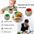 thumbnail image 1 of Dinosaur Egg Squeezing Toy Set 3 Pack Stress Relief Decompression Fidget Toy for Kids and Adults, 1 of 9