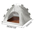 thumbnail image 2 of Foldable Portable House Waterproof Cute Dog Bed Puppies And Other Small Animals Removable And Washable, 2 of 2