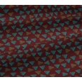 thumbnail image 5 of oneOone Viscose Jersey Fabric Triangle Block Decor Fabric Printed BTY 60 Inch Wide, 5 of 5
