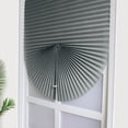 thumbnail image 4 of TIELUTT Curtain For Windows Polyester Fabric Panel Drapes，Cordless Pleated Window Floor to Ceiling Curtains Short Curtains for Girls Room Curtains for Bedroom 84 Inches Length 30 Curtains Slider Door, 4 of 6