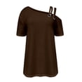 thumbnail image 4 of LOVZFMLL Women's Summer Tops Solid Color Camisole Sleeveless T-shirt Loose Tank Top, 4 of 5