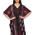 thumbnail image 4 of Moomaya Caftan pour Dames Tenue de Détente des Fêtes Robe Maxi Robes Africaines pour Femmes, 4 of 6