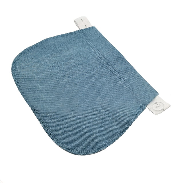Wweixi Simple Feuilles Rallonge de Chemise Imperméable Haute Qualité Affichage de Différence Accessoires de Jardinage DIY Jeans Accrocheurs Maternité Bleu Clair