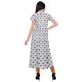 thumbnail image 3 of Moomaya Cotton Front Slit Kurtis For Women Printed Long Kurti Dress Indian Top, 3 of 5