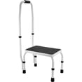thumbnail image 1 of KFFKFF One-Step Stool, Supports up to 330lbs, Steel Ladder with 3-Stage Height Adjustment and Handle, Portable Adult Stool, Firm Non-Slip Steps for Office, RVs, and Pet Use, 1 of 9