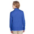 thumbnail image 2 of Youth Zone Sonic Heather Performance Quarter-Zip - SP ROYAL HEATHER - M, 2 of 3
