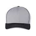 thumbnail image 1 of Richardson Pulse Sportmesh avec Casquette R-Flex, S-M, Gris-Blanc-Noir Tri, 1 of 6