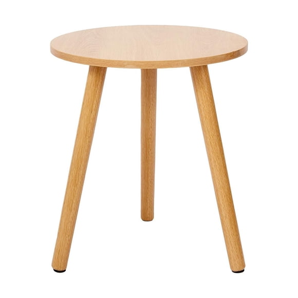 Table d'appoint Anko aspect chêne, Naturel