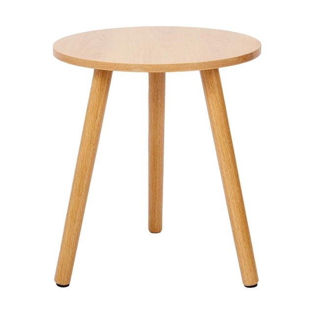 Table d'appoint Anko aspect chêne, Naturel