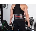 thumbnail image 2 of ROBOX Weight Lifting Belt, Gym, Padded Back Support, Training, Powerlifting, Deadlift, Squat, Lumbar Support, Workout 6" Cowhide Leather Belt, 2 of 7