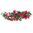 thumbnail image 1 of stanreset 1/2/3/5 Artificial Flower Plant Fake Vine Roses Simulation Rose Self-Assembly Party Balcony Garden Restaurant Living Room Garland Rose Red 3PCS, 1 of 6