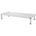thumbnail image 1 of Kojooin Aluminum Dunnage Rack, 1000 lb Capacity, Low Storage Shelf for Kitchens, Restaurants, Supermarkets, 1 of 7