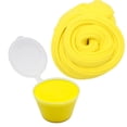 thumbnail image 1 of Yellow Solid Color Butter Slime Clay Toy Non Settling Stretchy Diy Craft Yellow Color With Accessories For Creative Play, 1 of 7