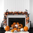 thumbnail image 4 of LSLJS Halloween Decoration Artificial Leaf Garland Rattan Hanging Maple Leaf Garland Indoor Home Halloween Christmas Party Mantel Decoration Halloween Maple Leaf Vine, 4 of 6