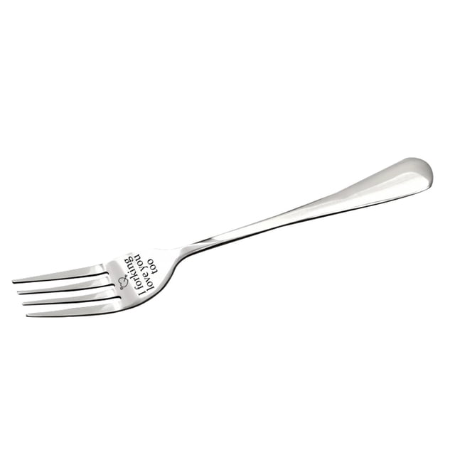 Agiferg Engraved Fork-Best Gift For Husband Wife And Family
