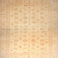 thumbnail image 1 of Ahgly Company Indoor Square Abstract Mustard Yellow Oriental Area Rugs, 3' Square, 1 of 6