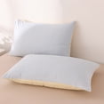 thumbnail image 4 of Fiber Pillow Core Isolation Pillow Yellow Cover Hotel Protective Cover Breathable Oil Proof Friendly Household Pillowcase, 4 of 6