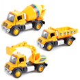 thumbnail image 2 of 1/32 Simulation Excavator Mixer Construction Car Pull Back Model Kids Toy Gift, 2 of 10