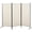 Beige, variante sur HOMCOM Cloison Pliante à 3 Panneaux Séparateur de Pièce Séparateur d'Intimité Cloison