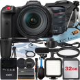thumbnail image 1 of Canon EOS R5 C Appareil Photo de Cinéma Sans Miroir avec Objectif RF 24-105mm + Carte Mémoire 32 Go + Étui + Flash LED + Ensemble d'Accessoires ZeeTech, 1 of 5