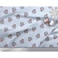 thumbnail image 2 of Soimoi Rayon Crepe Fabric Floral Block Printed Craft Fabric by The Yard 46 Inch Wide, 2 of 5