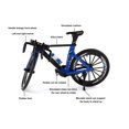 thumbnail image 4 of Alloy Racing Bike Model Dual Handlebar Sliding Steering Bicycle Toy With Real Design, Cultivate Hands On Ability For Kids, 4 of 8