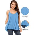 thumbnail image 3 of Flowy Tank Tops for Women Plus Size Camisole with Adjustable Spaghetti Casual Cami Tank Top, 3 of 6