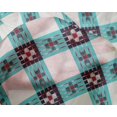 thumbnail image 4 of oneOone Silk Tabby Fabric Check Ikat Fabric Prints By Yard 42 Inch Wide, 4 of 4