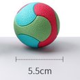 thumbnail image 4 of CBFFDC TPR Dog Ball High Bouncy Interactive Dog Ball Toy Bite Resistant Relieves Boredom Color Blocked Training Ball for Dogs, 4 of 6