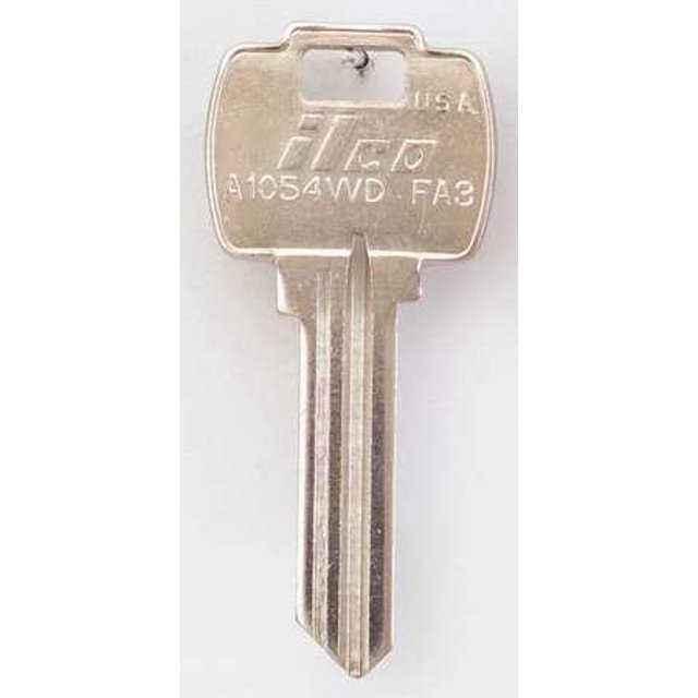 Key Blank, Laiton, Type FA3, 6 Broches, PK10