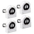thumbnail image 1 of Unique Bargains 4 Pcs 2A T8 Socket G13 Base Fluorescent Lamp Holder Light Accessory White, 1 of 6