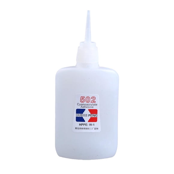 502 Super Glue, Instant Quick Dry Cyanoacrylate Strong Adhesive,Universal Super Glue, 1Pcs Quick Leather Rubber Metal Office Supplies Fast Glue