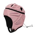 thumbnail image 1 of jinwen Rugby Helmet Goalkeeper Hat Protection Headgear for Lacrosse Training Sports Pink, 1 of 9