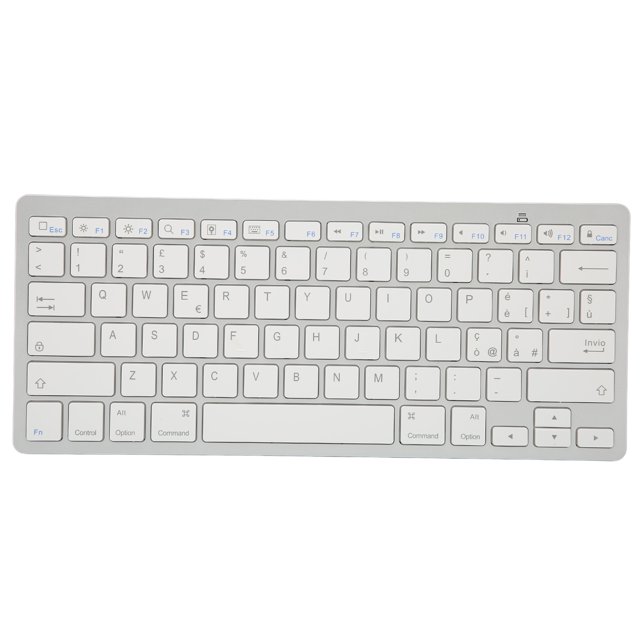 ANGGREK Clavier Sans Fil, Clavier d'Ordinateur 78 Touches pour OS X