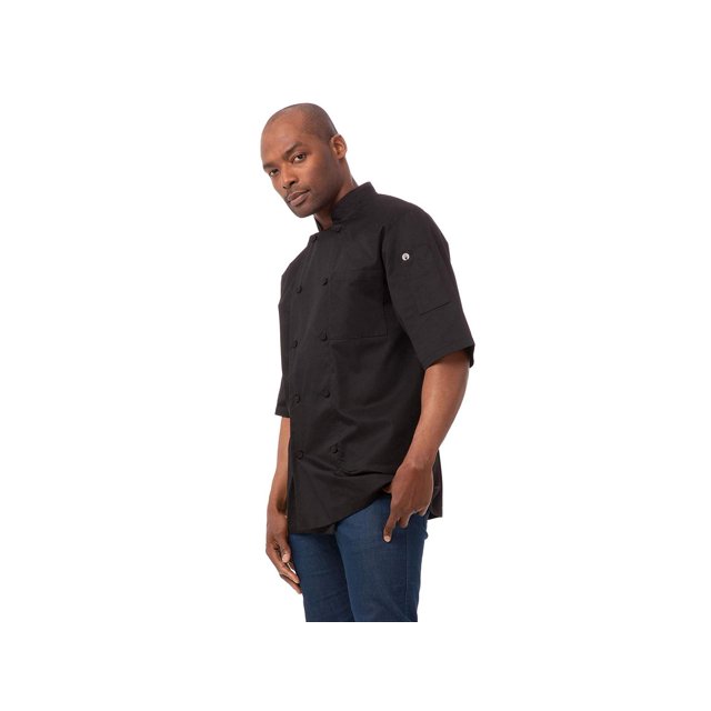 Chef Works Manteau de Chef à Fente Cool de Montréal pour Hommes