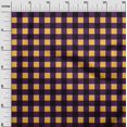 thumbnail image 2 of oneOone Polyester Lycra Fabric Gingham Check Printed Fabric 1 Yard 56 Inch Wide, 2 of 4