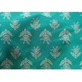 thumbnail image 4 of oneOone Coton Soie Feuilles & Imprimé Floral Bloc 1 Yard 42 Inch Wide, 4 of 4