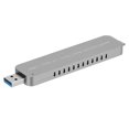 thumbnail image 2 of USB3.1 Type-A+Type-C 2-in-1 to NVME Hard Disk Box SSD Hard Disk Drive Case Enclosure, 2 of 8
