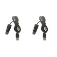 thumbnail image 2 of VONKY Chauffage de Réservoir pour Poissons et Tortues 10W Protection Tige Chauffante Affichage USB LED LED Style A Ensemble de 2, 2 of 6