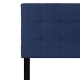 thumbnail image 3 of Bedford Tufted Upholstered Twin Size Headboard in Navy Fabric, 3 of 9