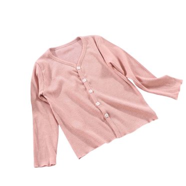 cfhntfmh Sweater for Children's Cotton Soft Long Sleeve V Neck Buttons down Shirts Jakcets Fall Comfy Knit Outwear