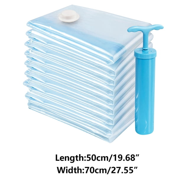 Sacs de Rangement sous Vide Sac de Compression sous Vide Sac de Rangement pour Vêtements Couette Grand Costume Sac de Rangement pour Vêtements Sacs sous Vide