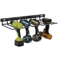 thumbnail image 1 of Heavy Duty Floating Power Tools Organizer Wall Mounted Storage Rack for Handheld & Power Tools Space Saving Drill Metal Tool Shelf for Home Garage Workshop, 1 of 8