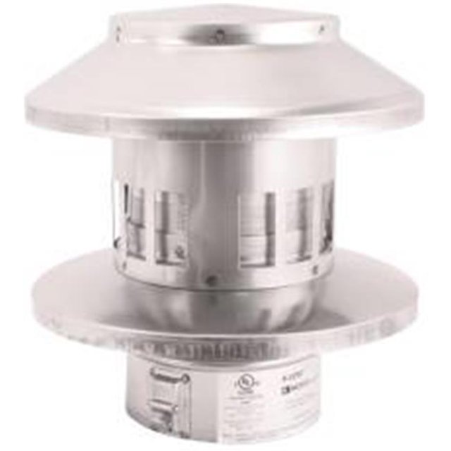 Noritz 503464 Casquette de Pluie 1paroi Ss. 4 Pouces