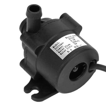 Pompe à Eau Submersible en Plastique, Pompe à Eau CC, Pompe Submersible Sans Bourre, Aquarium pour Étang et Fontaine