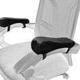 thumbnail image 2 of Memory Foam Chair Armrest Pads Set Enhanced Comfort Support For Desk Gaming Wheelchair Use Universal Fit Durable Cushion Cover, 2 of 4