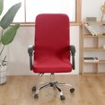 thumbnail image 5 of Solid Color Brushed High Elastic Chair Cover Soft And Comfortable Chair Seat Cover -proof And- Chair Slipcover Suitable For Dining Chair, 5 of 5