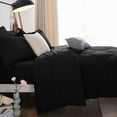 thumbnail image 3 of Sleepdown Ensemble de Lit Grand 7 Pcs, Ensemble de Literie Noir avec Couette Grand, 3 of 7