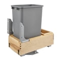 thumbnail image 1 of Rev-A-Shelf 4WCBM-1550DM-1 Single 50qt Bottom Mount Pullout Waste Container, 1 of 11