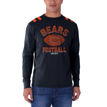 Ours de Chicago - T-Shirt à Manches Longues Premium avec Logo de Football et Bruiser
